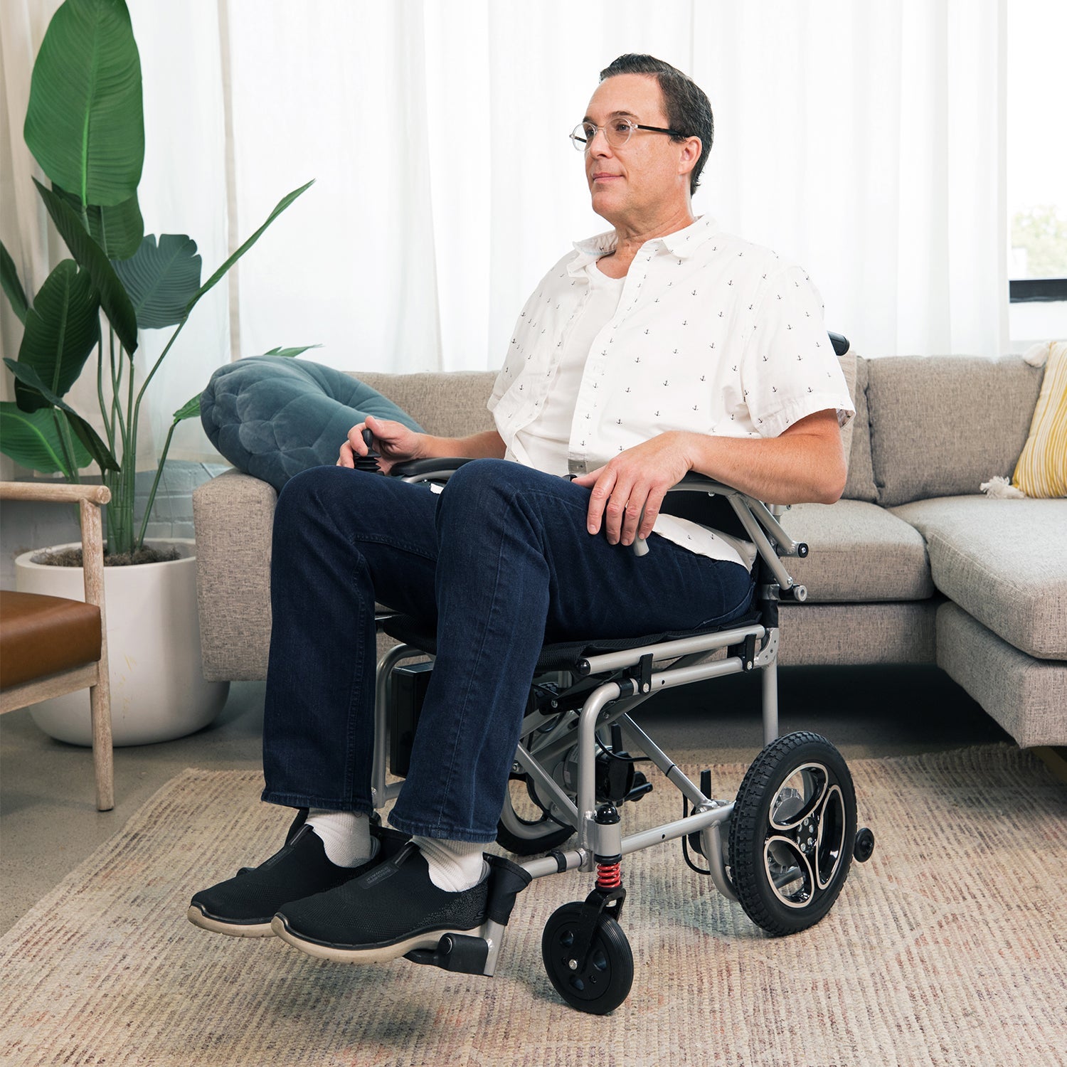 Journey Air Lightweight Folding Power WheelChair