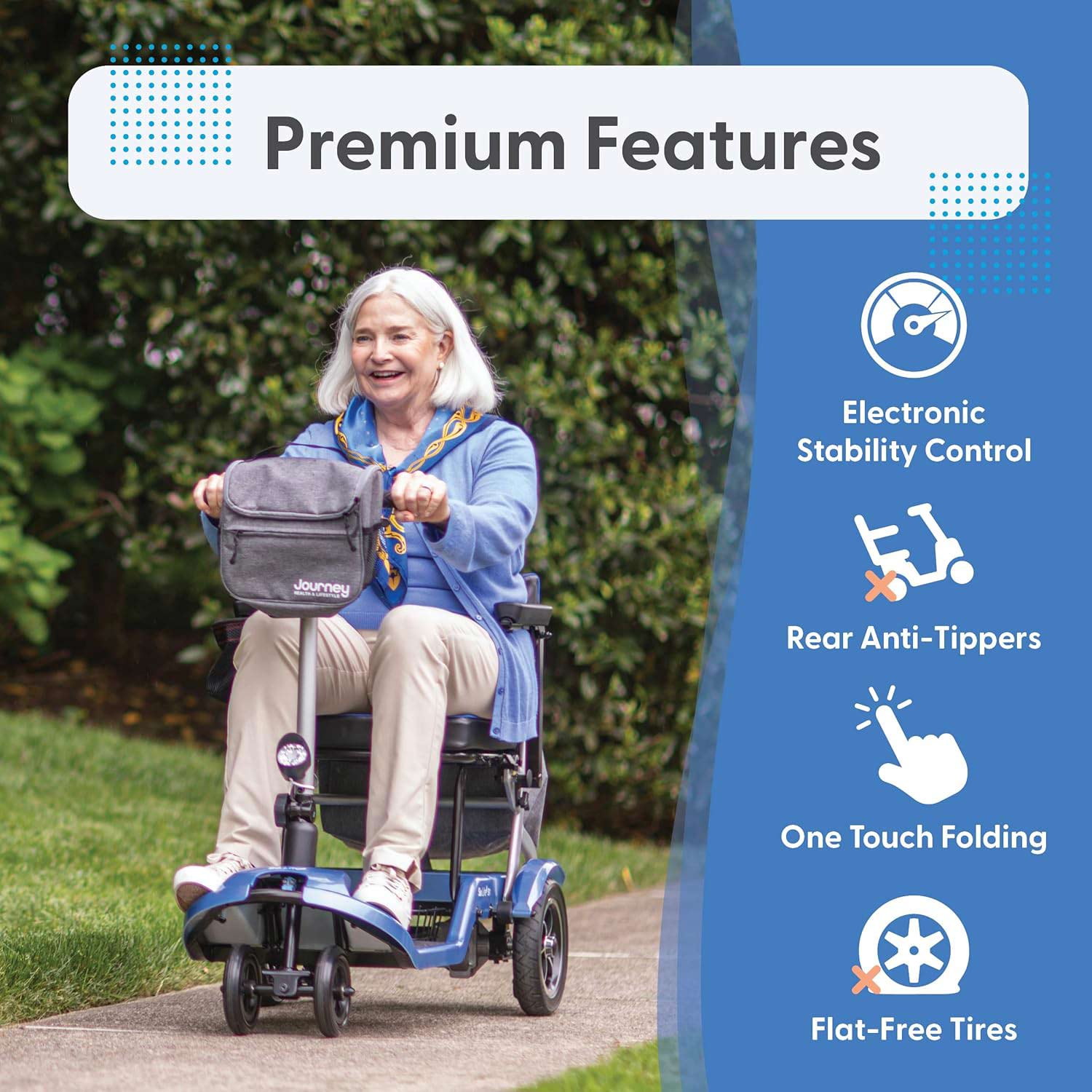 Journey So Lite Folding Power Scooter