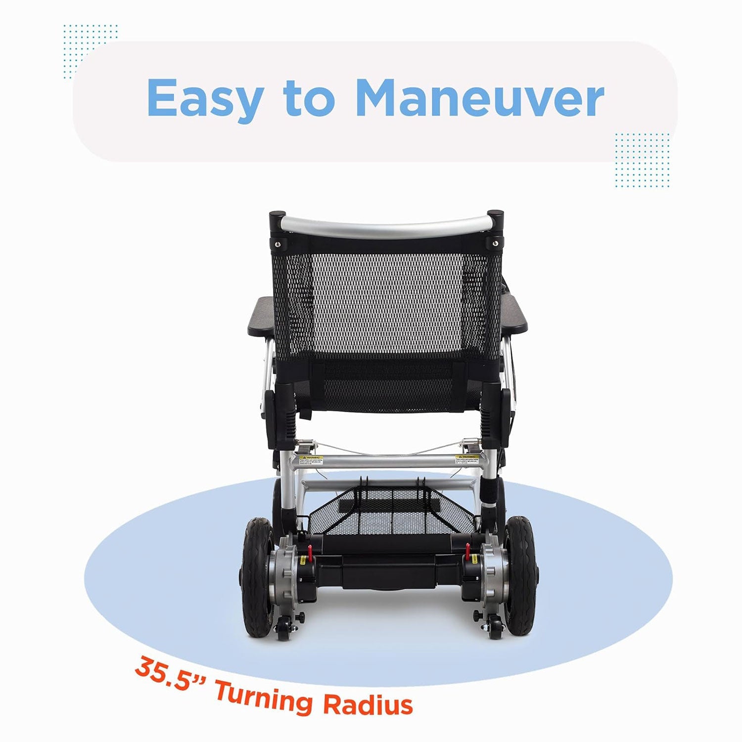 Journey Zoomer Lightweight Folding Power WheelChair